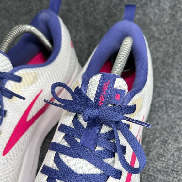 Brooks Revel 5 Running Shoes Women's Size 11 White Athletic Training Sneakers‎ - Picture 5 of 13